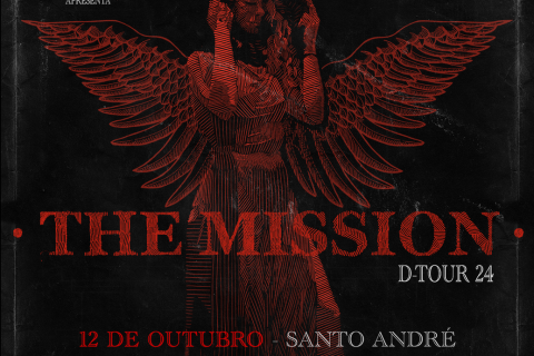 Lenda do Gothic/Dark Rock, The Mission, anuncia show extra em Santo André!